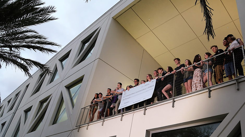 Students at the Frost School of Music